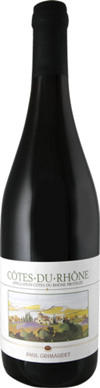 Bottiglia di Côtes du Rhône AOP Paul Grimaudet di Paul Grimaudet