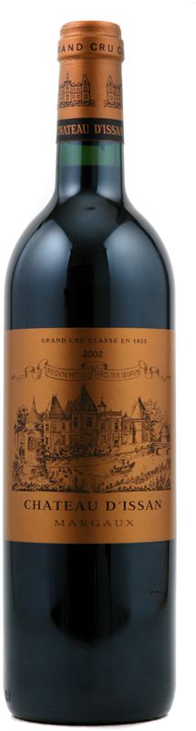 Bottiglia di Chateau d'Issan 3eme cru classe Margaux AOC Château d'Issan di Château d'Issan
