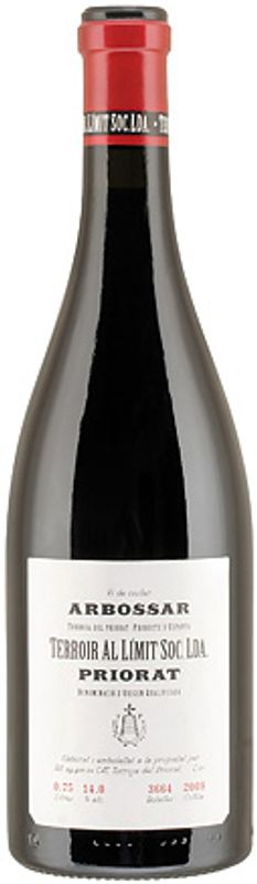 Bottiglia di Priorat DOCa Arbossar Terroir al Limit di Terroir al Limit