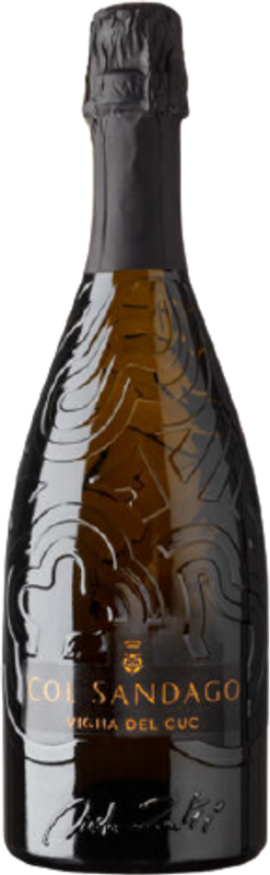 Bouteille de Prosecco Spumante di Conegliano Valdobbiadene Vigna del Cuc brut DOCG Case Bianche de Case Bianche