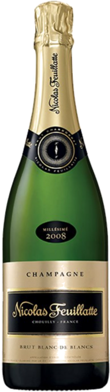 Flasche Nicolas Feuillatte Brut Blanc de Blancs Nicolas Feuillatte von Nicolas Feuillatte
