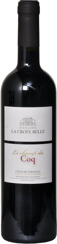 Bottiglia di Le Champ du Coq Cotes de Thongue rouge IGP Domaine La Croix Belle di Domaine La Croix Belle