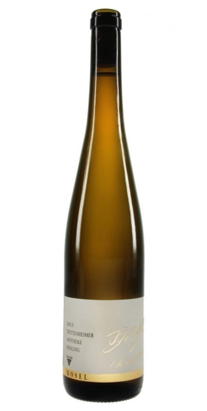 Bottiglia di Trittenheimer Apotheke Riesling Kabinett trocken F.J. Eifel di F.J. Eifel