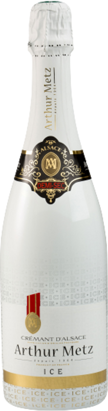 Flasche Cremant d'Alsace ICE Demi-sec Blanc Arthur Metz von Arthur Metz