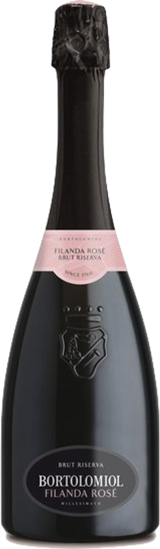 Flasche Rosé Filanda Pinot Nero VSQ Riserva Brut Bortolomiol von Bortolomiol