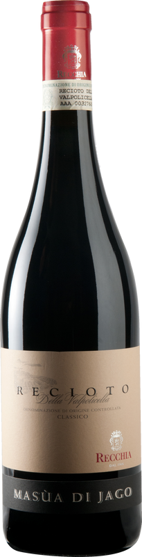 Flasche Masua di Jago Recioto della Valpolicella DOP Recchia von Recchia