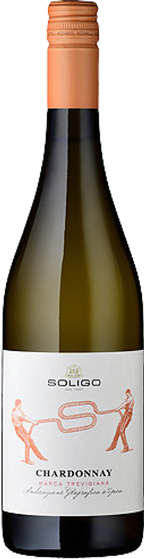 Flasche Chardonnay IGT delle Venezie Colli del Soligo von Colli del Soligo
