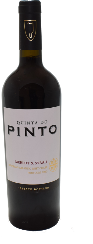 Flasche Quinta do Pinto Merlot & Syrah VR Lisboa Quinta do Pinto von Quinta do Pinto