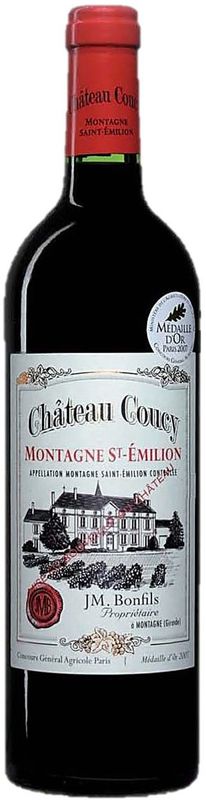 Flasche Chateau Coucy Montagne Saint-Emilion AC Château Coucy von Château Coucy