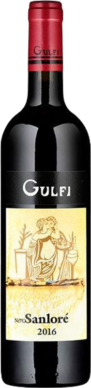 Flasche NeroSanlorè IGT BIO Gulfi von Gulfi