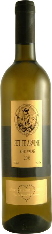 Bouteille de Petite Arvine AOC Reserve des Administrateurs Saint-Pierre de Saint-Pierre
