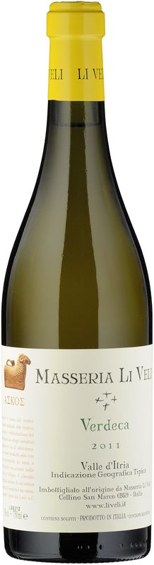 Bouteille de Askos Verdeca Valle d’Itria IGT Li Veli de Li Veli