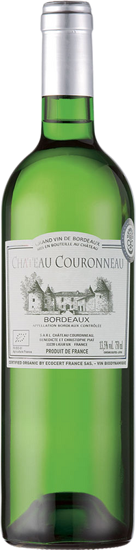 Bottiglia di Chateau Couronneau Blanc AOC Bordeaux Château Couronneau di Château Couronneau