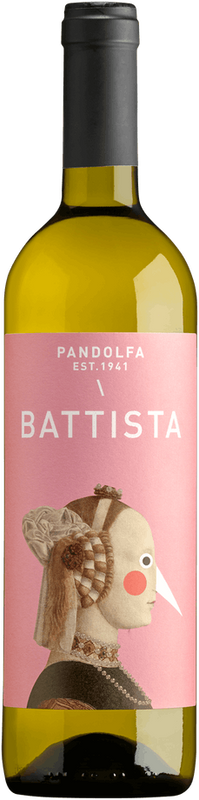 Flasche Battista Chardonnay Rubicone IGT Pandolfa - Noelia Ricci von Pandolfa - Noelia Ricci