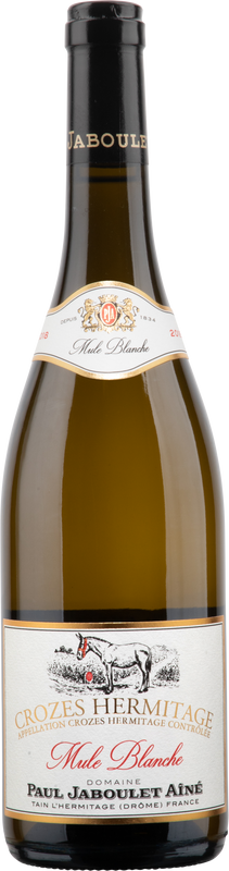 Bottle of Crozes Hermitage AC La Mule Blanche Paul Jaboulet Aîné from Paul Jaboulet Aîné