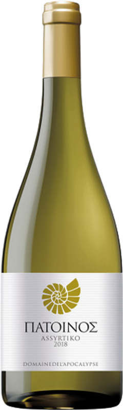 Bottiglia di Assyrtiko PGI Patoinos di Patoinos