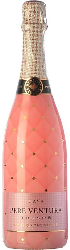 Flasche On the Rocks Rosé Cava Pere Ventura DO Cavas Pere Ventura von Cavas Pere Ventura