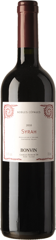 Flasche Syrah Charles Bonvin Fils von Charles Bonvin Fils