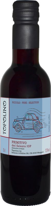 Bouteille de Topolino Primitivo del Salento IGP Topolino de Topolino