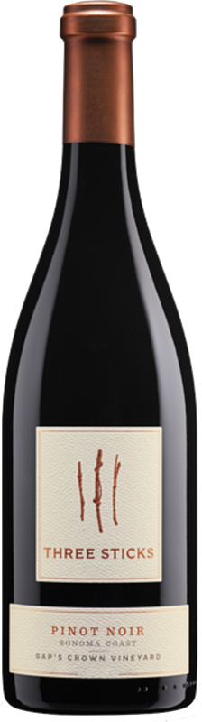 Flasche Gap's Crown Vineyard Pinot Noir Three Sticks Wines von Three Sticks Wines