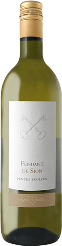 Flasche Les Cles de St-Pierre Pentes Brulees Fendant de Sion AOC Saint-Pierre von Saint-Pierre