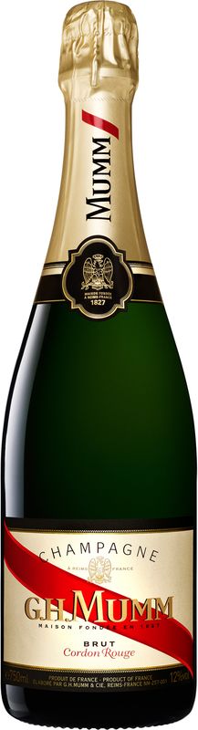 Flasche Mumm Cordon Rouge Brut Mumm von Mumm