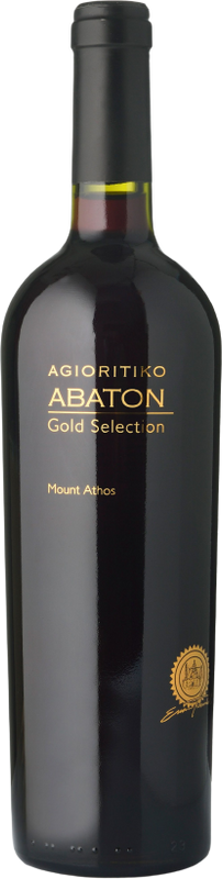 Bouteille de Agioritiko Abaton Gold Selection Protected Geographical Indication Mount Athos Tsantali de Tsantali