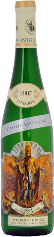 Flasche Gruner Veltliner Smaragd Vinothekfullung Knoll von Knoll