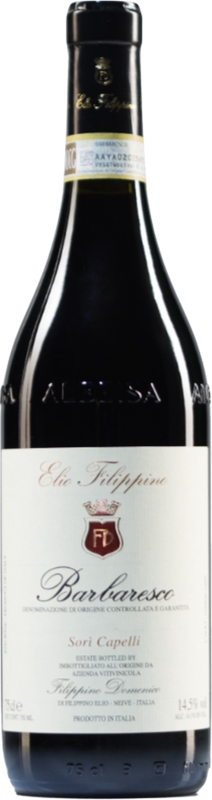 Bouteille de Serra Capelli Barbaresco DOCG Elio Filippino de Elio Filippino