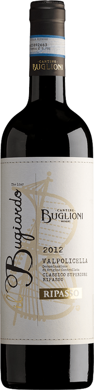 Bottle of Ripasso iL Bugiardo Valpolicella Classico Superiore DOC Buglioni from Buglioni