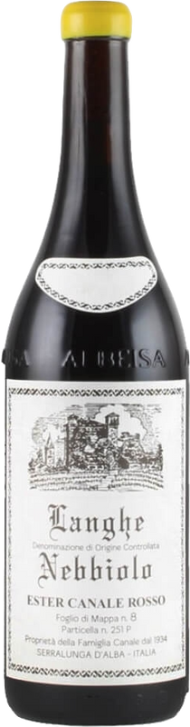 Bouteille de Langhe Nebbiolo Ester Canale DOC Giovanni Rosso de Giovanni Rosso
