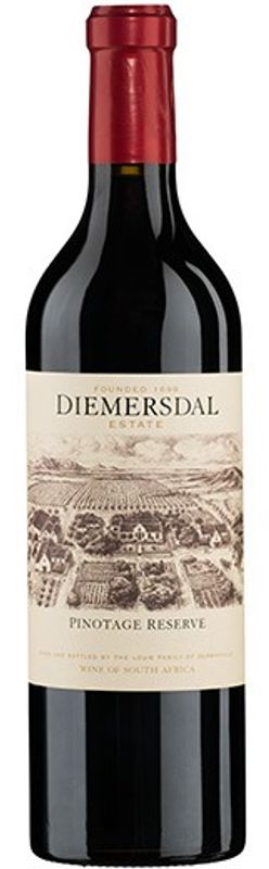 Flasche Pinotage Reserve Durbanville WO Diemersdal von Diemersdal
