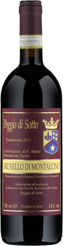 Bottle of Brunello di Montalcino DOCG Poggio di Sotto from Poggio di Sotto