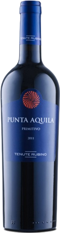 Flasche Primitivo Salento IGT Punta Aquila Tenute Rubino von Tenute Rubino