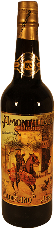 Bottiglia di Amantillado Contrabandista 1892 DO Jerez Valdespino S.A. di Valdespino S.A.