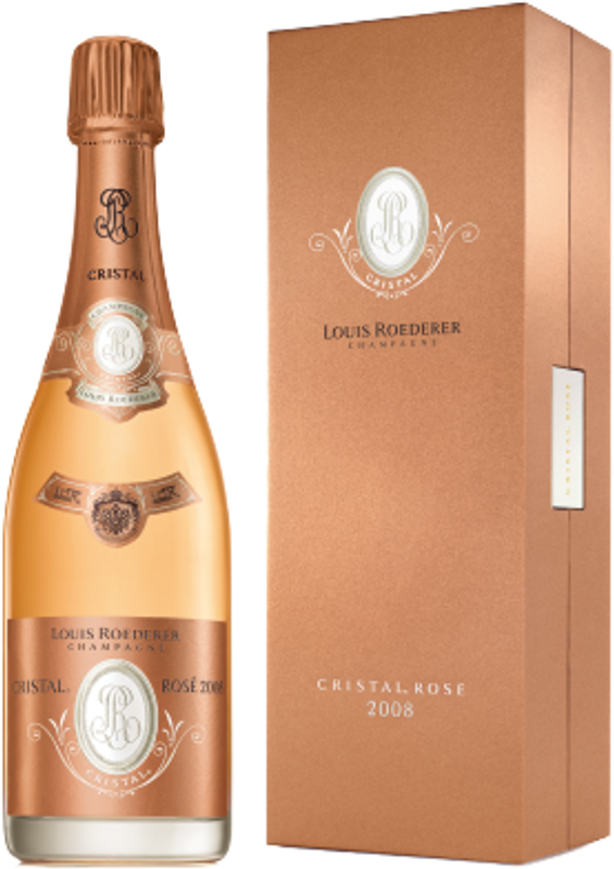 Bottiglia di Champagne Louis Roederer Cristal Brut Rosé Louis Roederer di Louis Roederer