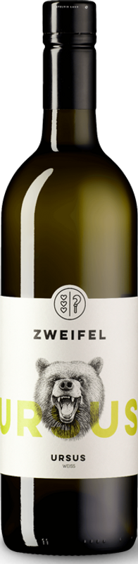 Flasche Ursus Assemblage Blanc AOC Zürich Zweifel Weine von Zweifel Weine