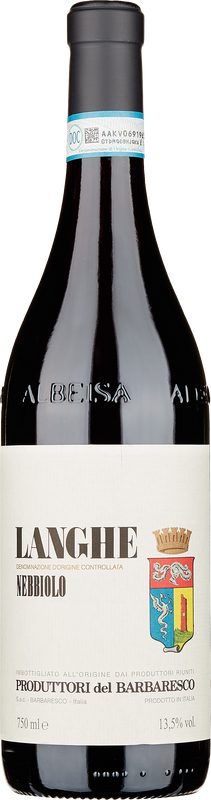 Flasche Langhe Nebbiolo DOC Produttori del Barbaresco von Produttori del Barbaresco