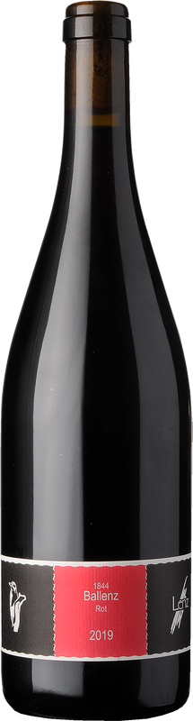 Flasche 1844 Ballenz rot Roland und Karin Lenz von Roland und Karin Lenz