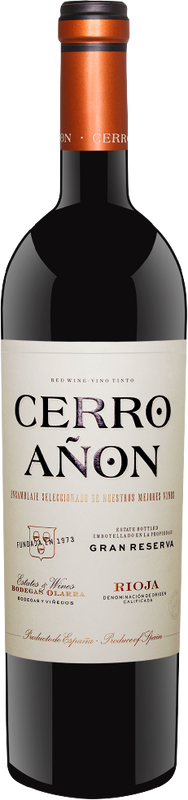 Bottiglia di Cerro Anon Gran Reserva Bodegas Olarra di Bodegas Olarra