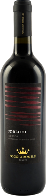 Bouteille de Cretum Rosso IGT Poggio Bonelli de Poggio Bonelli
