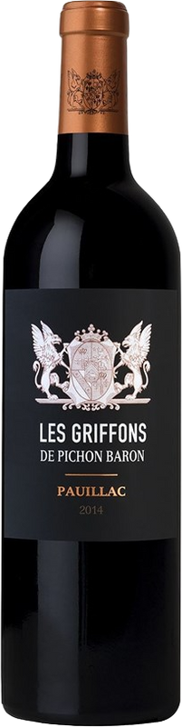 Flasche Griffons De Pichon Baron 2eme Vin Pauillac Château Pichon-Longueville Baron von Château Pichon-Longueville Baron