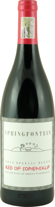 Bouteille de Red of Sopiensklip WO Springfontein de Springfontein