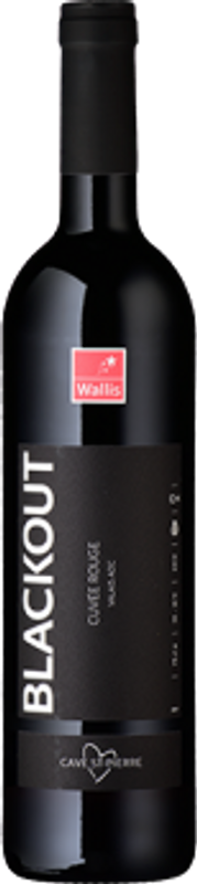 Flasche BLACKOUT Cuvée rouge du Valais AOC Saint-Pierre von Saint-Pierre