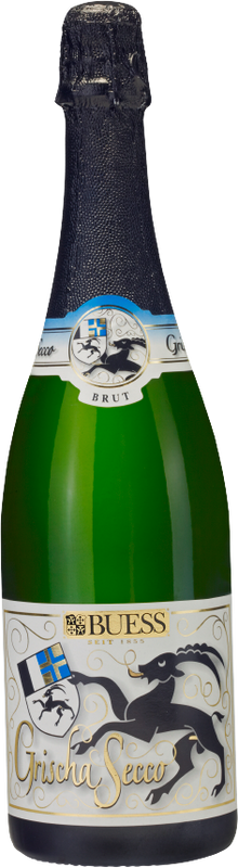 Flasche Grischa Secco Brut Buess Weinbau von Buess Weinbau