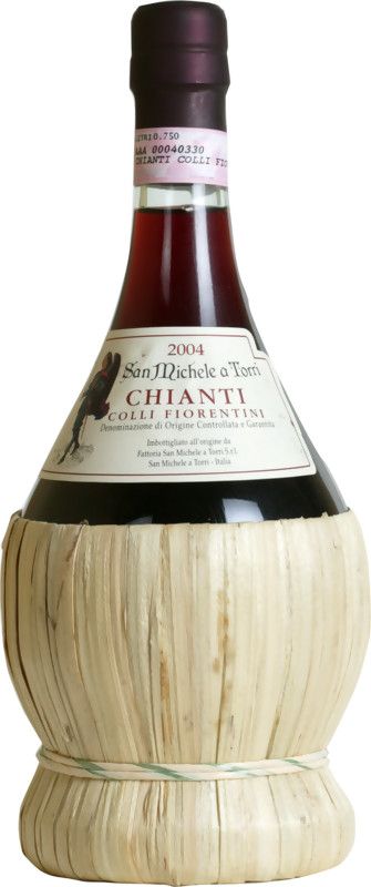 Bottiglia di Chianti DOCG "Korbflasche" Fattoria San Michele a Torri di Fattoria San Michele a Torri