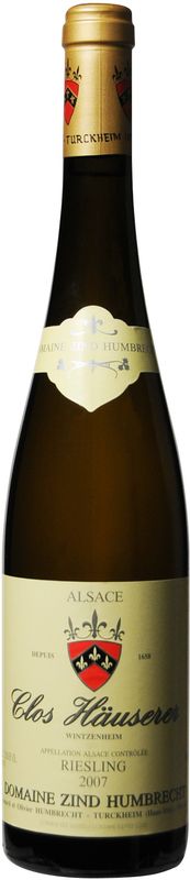 Flasche Riesling ac Clos Hauserer Zind-Humbrecht von Zind-Humbrecht