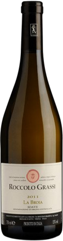 Bottiglia di La Broia Soave DOC Roccolo Grassi di Roccolo Grassi
