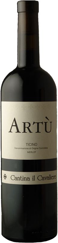 Bottle of Artu Merlot Ticino DOC Cantina il Cavaliere from Cantina il Cavaliere