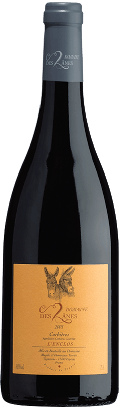 Bouteille de L'Enclos Corbières AOC Domaine des 2 Ânes Magali et Dominique Terrier de Magali et Dominique Terrier